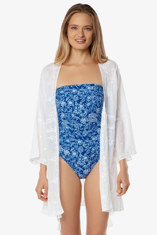 timeless-bandeau-one-piece-hamptons-floral-blue-nola-tunic-white