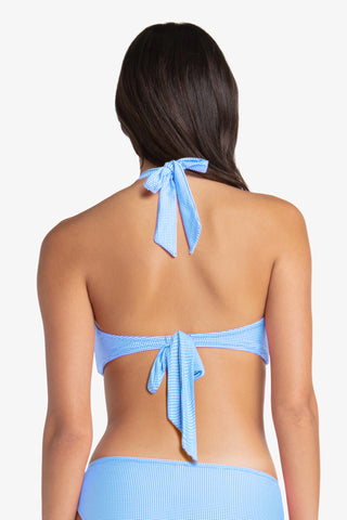Tortoise Halter  |  Peri Gingham
