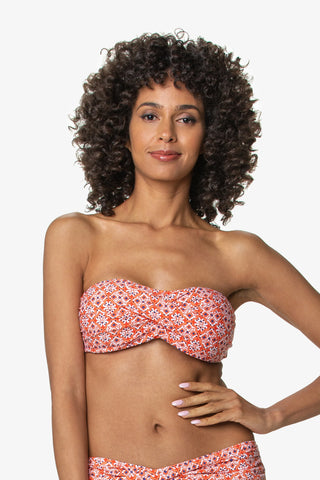 helen jon twist bandeau heritage tile coral 1