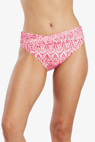 helen jon twist front hipster island batik pink 5
