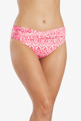 helen jon twist front hipster island batik pink 7