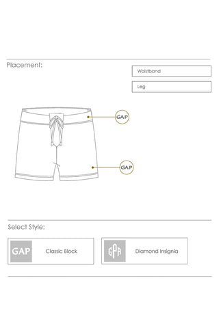 7" Lace-Up Board Short  |  Black