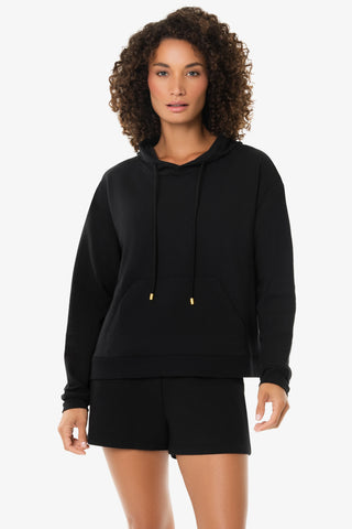 Hoodie With Front Pocket  |  Black