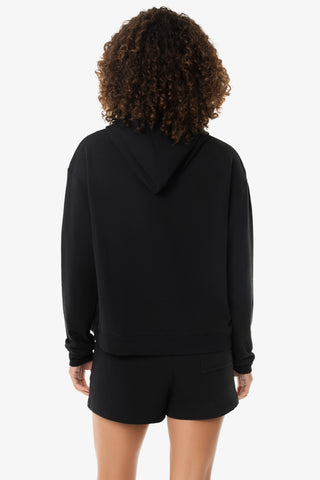 Hoodie With Front Pocket  |  Black