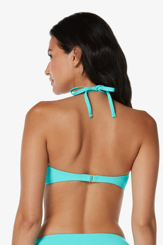 helen jon hook back tortoise bandeau textured seafoam aqua 4