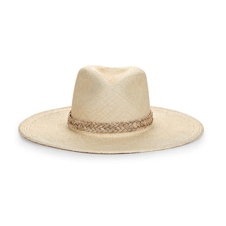 Nevis - Wide Brim Panama Straw Fedora