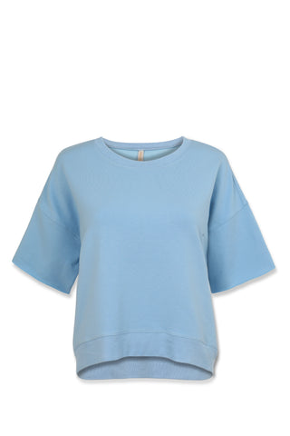 Short Sleeve Pullover  |  Light Blue
