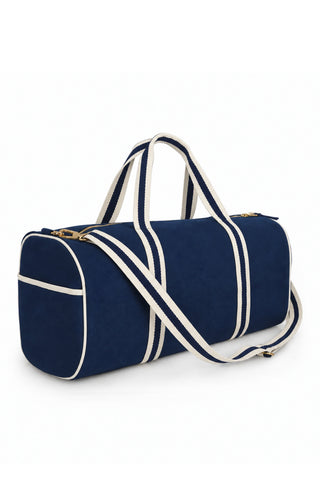 Weekend Duffle  |  Navy/Ivory