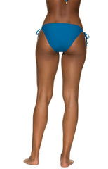 SCALLOPED STRING BIKINI BOTTOM-CARIBBEAN