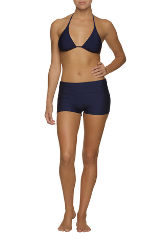 FOLD-OVER SHORT- NAVY