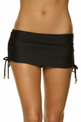 SKIRTED HIPSTER - BLACK
