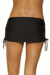 SKIRTED HIPSTER - BLACK