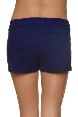 3" LACE UP BOARD SHORT - NAVY