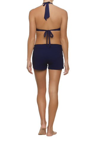 3" LACE-UP BOARD SHORT - NAVY