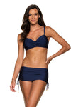 SKIRTED HIPSTER - NAVY