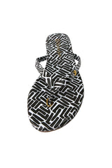 Vegan Flip Flops-Black  |  White
