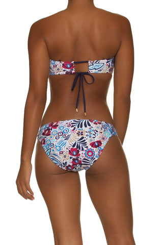 TUCKED BANDEAU BRA-HEAVENLY BIARRITZ