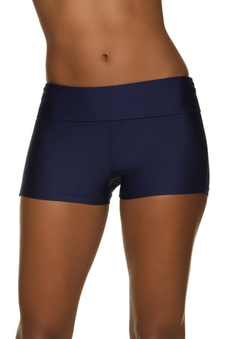 FOLD-OVER SHORT- NAVY