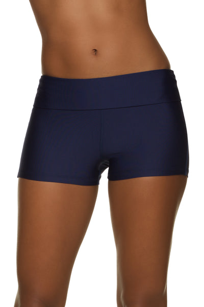 FOLD-OVER SHORT- NAVY