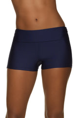 FOLD-OVER SHORT- NAVY