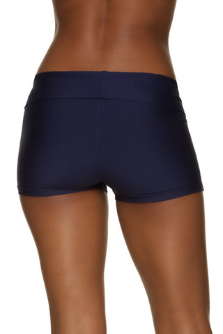 FOLD-OVER SHORT- NAVY