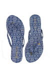 VEGAN FLIP FLOPS-TANGIER NAVY