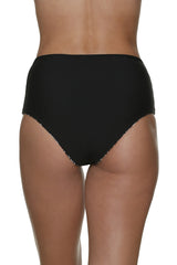 REVERSIBLE HIGH WAISTED BOTTOM-SUNSET KEY-BLACK