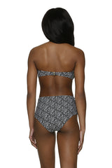 REVERSIBLE HIGH WAISTED BOTTOM-SUNSET KEY-BLACK