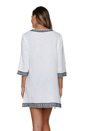 WHITNEY TUNIC-BLACK-WHITE