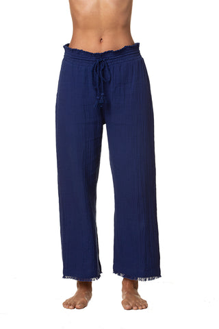 BEACHCOMBER ANKLE PANT-TANGIER BLUE