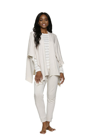 BEACH SWEATER-LATTE IVORY