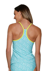 RACERBACK TANKINI-SUNSET KEY-KIWI
