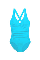 PARADISE ONE-PIECE-TEXTURED PEACOCK